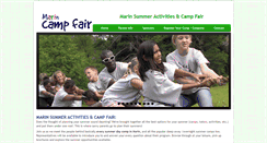 Desktop Screenshot of marincampfair.com
